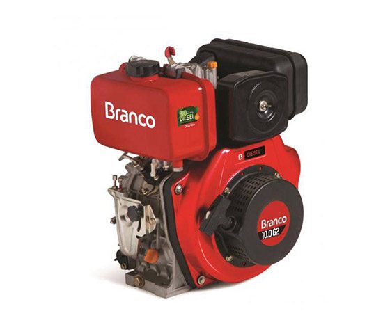 Motor diesel BD-10.0 G2 P.Manual 10,0cv e 3600 rpm Branco | LCW Geradores