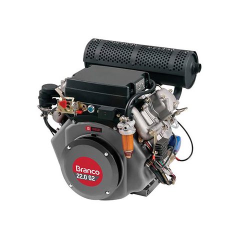 Motor a Diesel 22 Hp 4 Tempos Partida Elétrica - Bd-22.0G2 - Branco | LCW Geradores